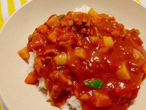 豚ひき肉は事前に茹でて！コチュジャン入り辛口カレー